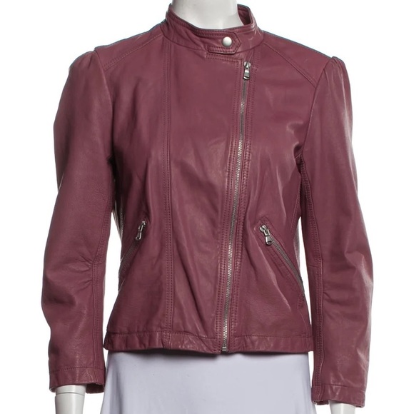 Rebecca Taylor Lamb Leather jacket - Picture 9 of 10